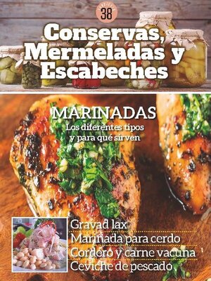 cover image of Conservas, mermeladas y escabeches